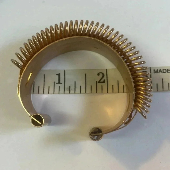 VINTAGE COPPER-LOOKING CUFF BRACELET - Picture 6 of 8